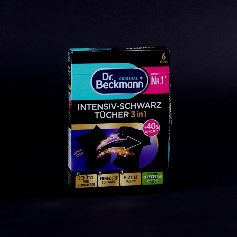 Ubrousky intenzivní černá 3v1 Dr.Beckmann