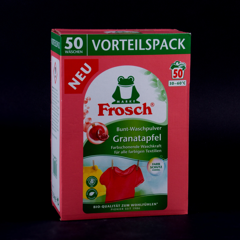 Prací prášek Granátové jablko na barevné prádlo Frosch