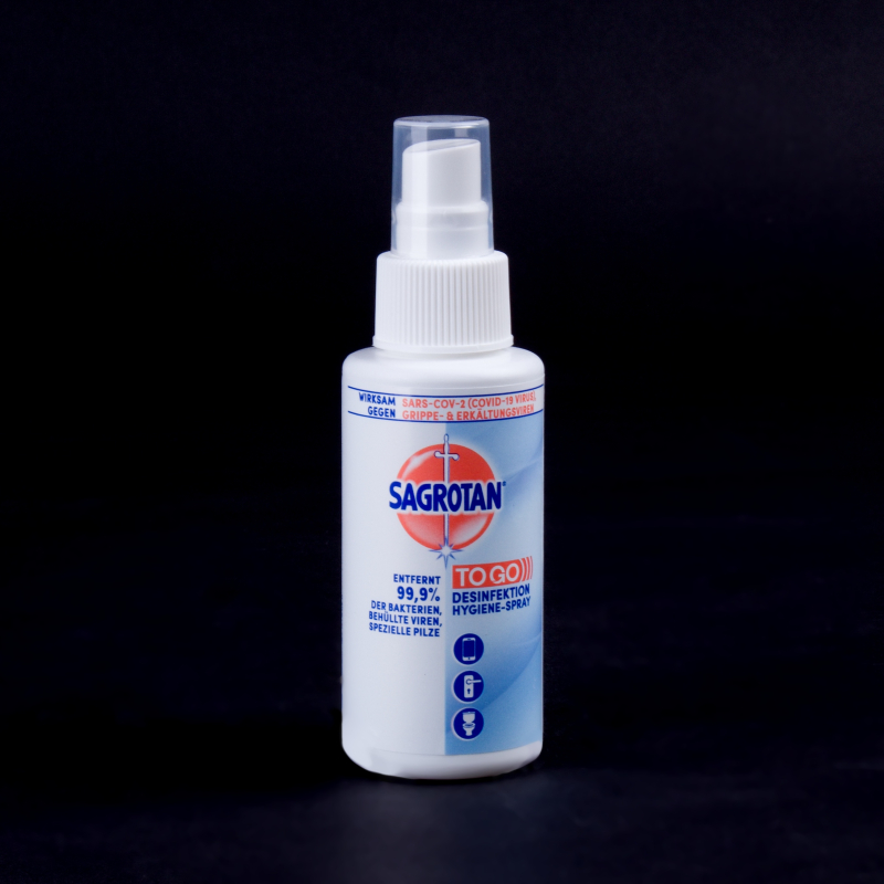 Dezinfekce to go Hygienický sprej Sagrotan