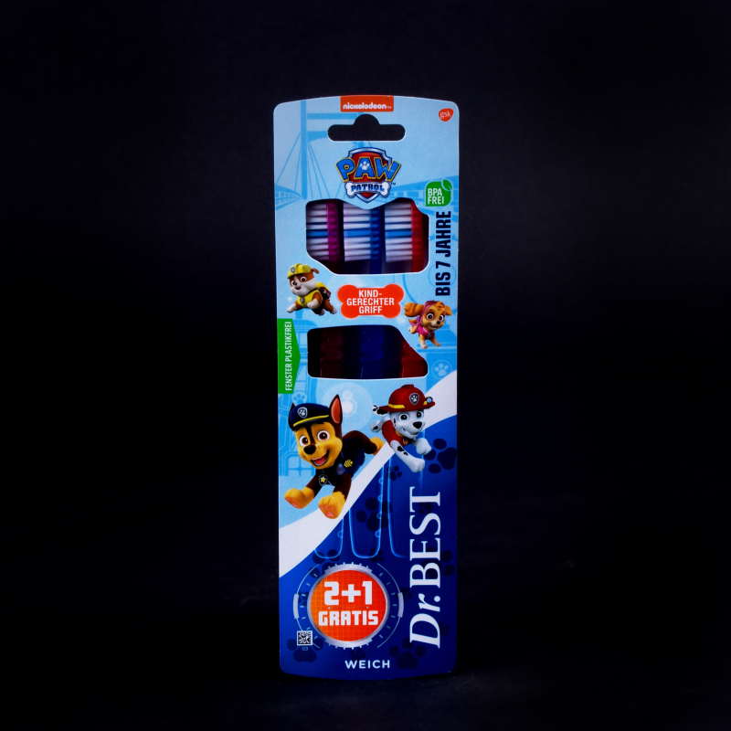 Zubní kartáčky pro děti Tlapková patrola Dr.Best