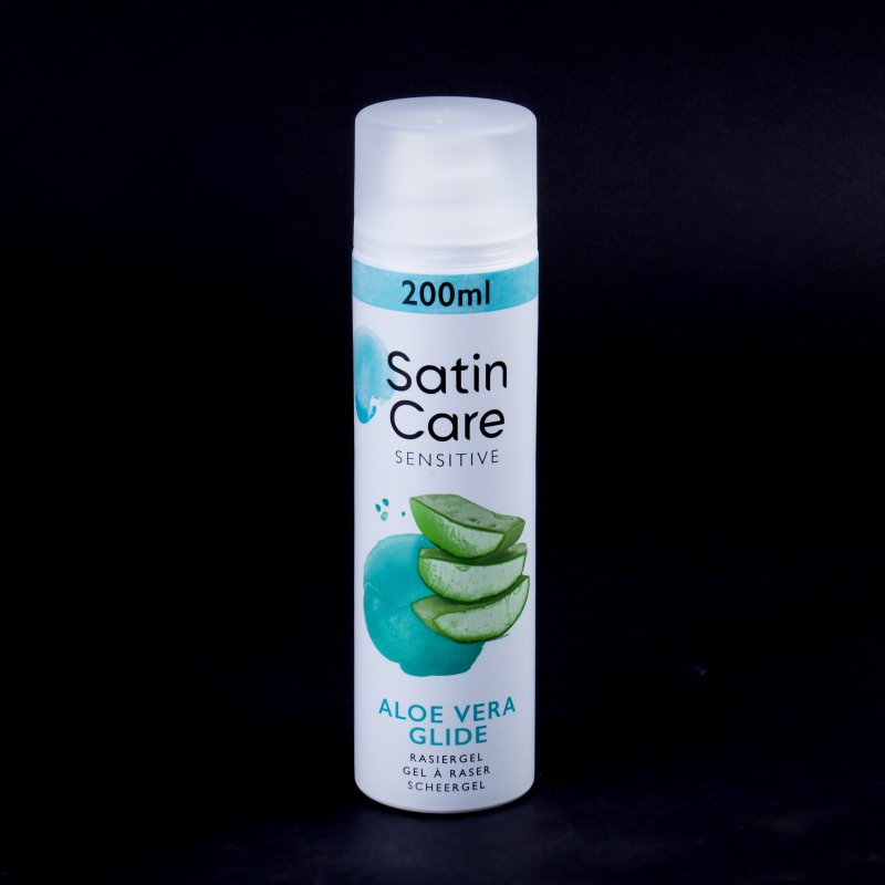 Gillette Venus Satin Care gel na holení sensitive aloe vera