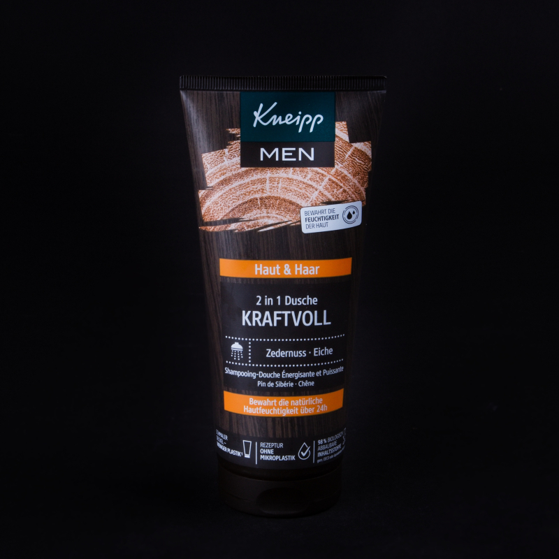 Sprchový gel Kneipp Men Silný na pokožku a vlasy