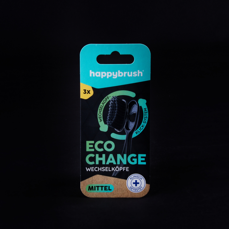 Výměnné hlavy na kartáček Happybrush Eco Change