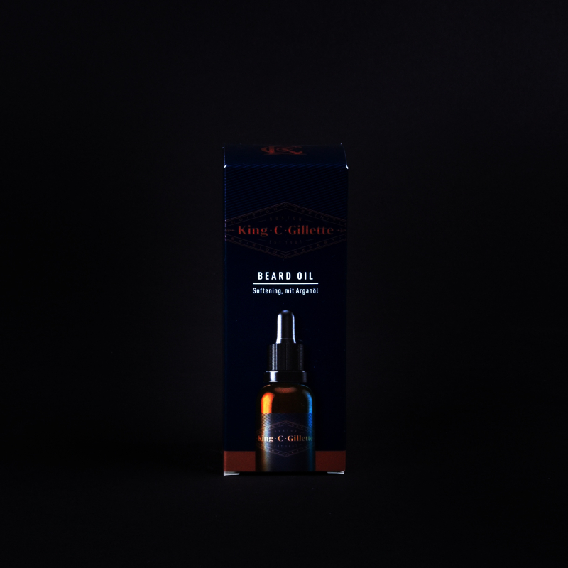 Olej na vousy King C Gillette
