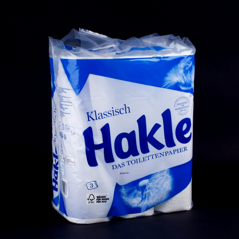 Toaletní papír bílý Hakle