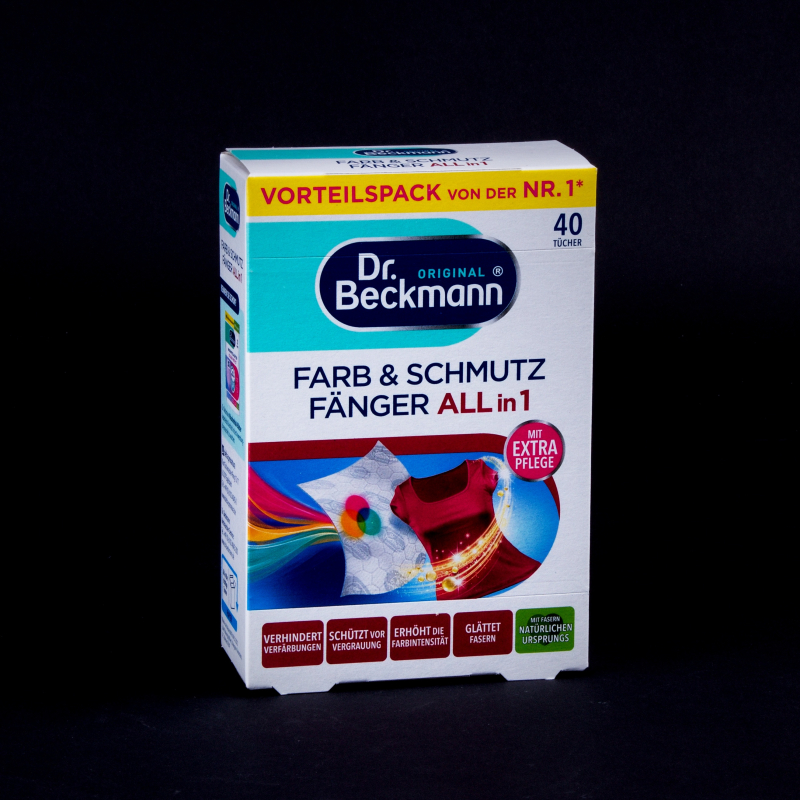 Ubrousky na zachycení barev a nečistot vše v 1 Dr.Beckmann