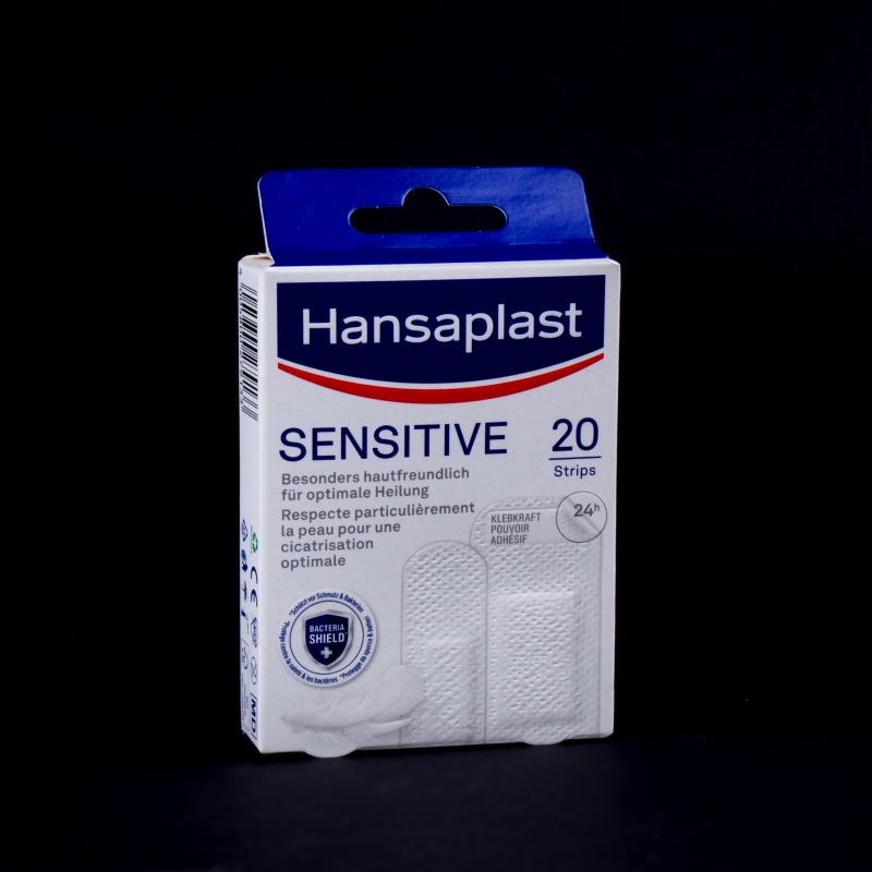 Sada náplastí Sensitive 20 ks Hansaplast