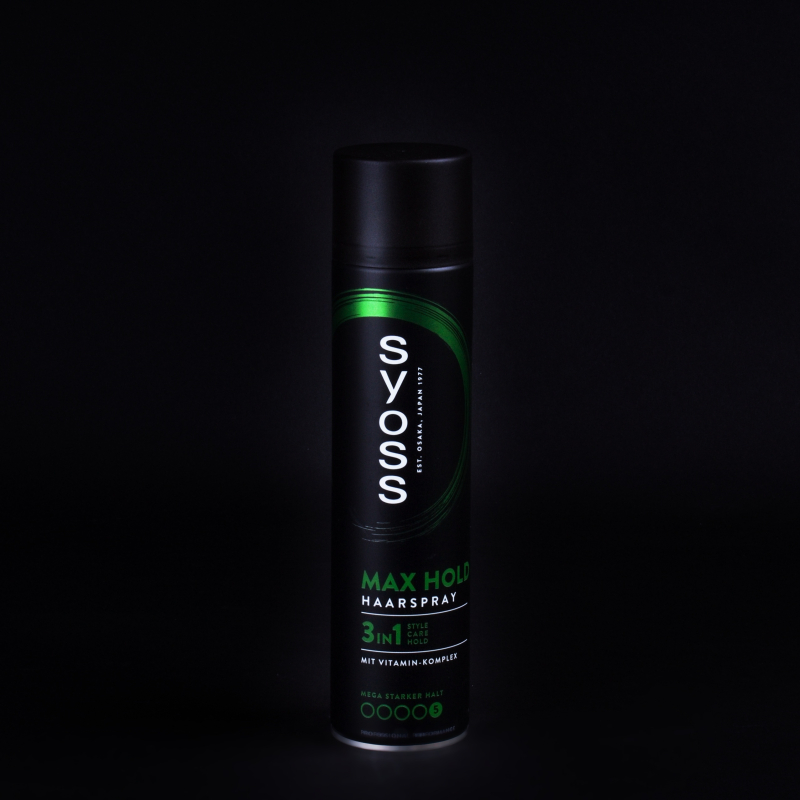 Lak na vlasy Syoss Max.Hold pro mega silné držení