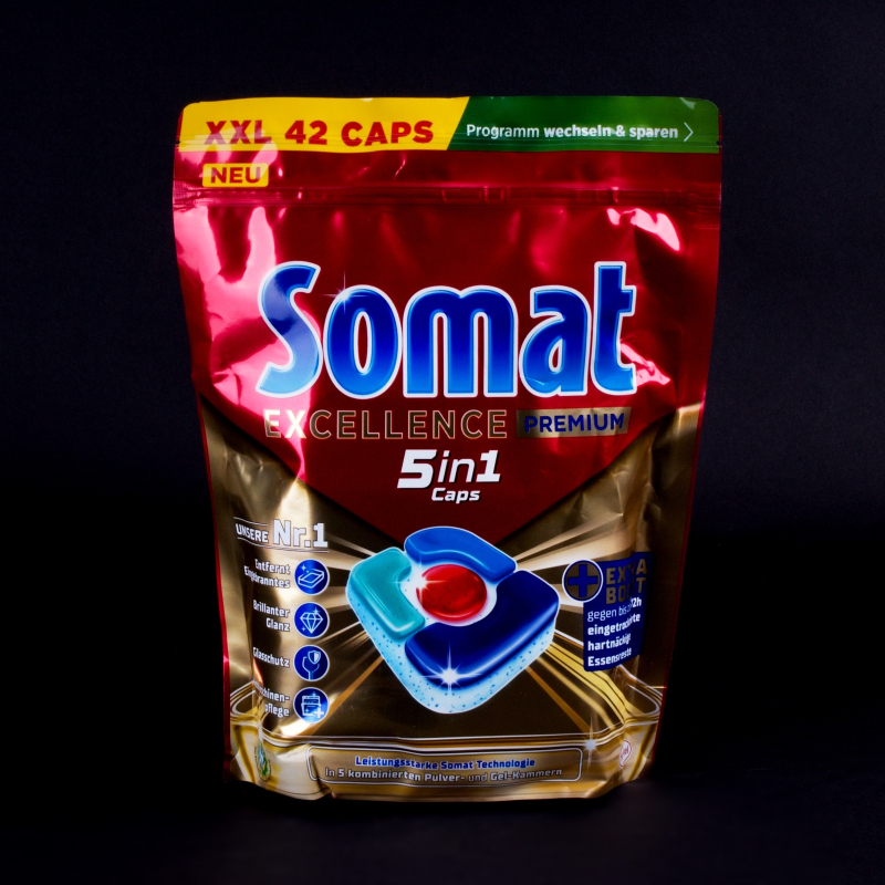 Kapsle do myčky Somat Excellence Premium 5v1 42ks