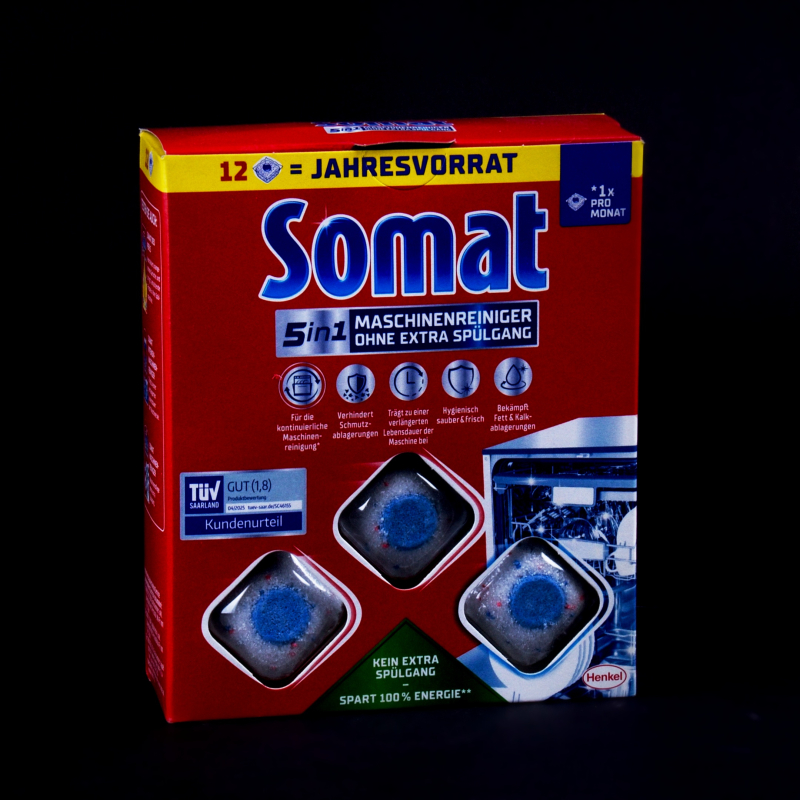 Čistič myčky bez extra oplachování Somat 5v1