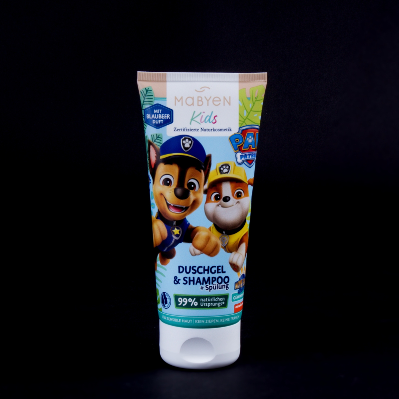 Sprchový gel a šampón pro děti Mabyen