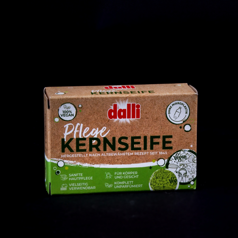 Pečující kastilské mýdlo dalli veganské