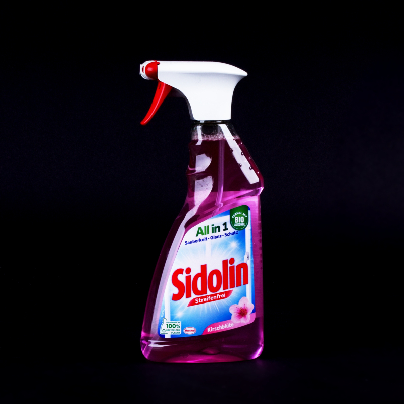 Sprej na skla Sidoline beze šmouh s vůní třešňového květu