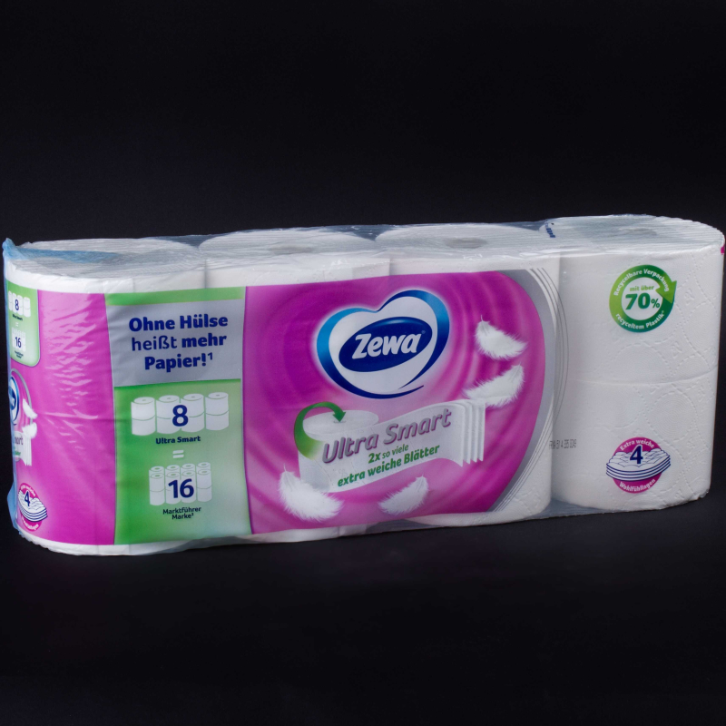 Toaletní papír Zewa Ultra Smart bez ruličky